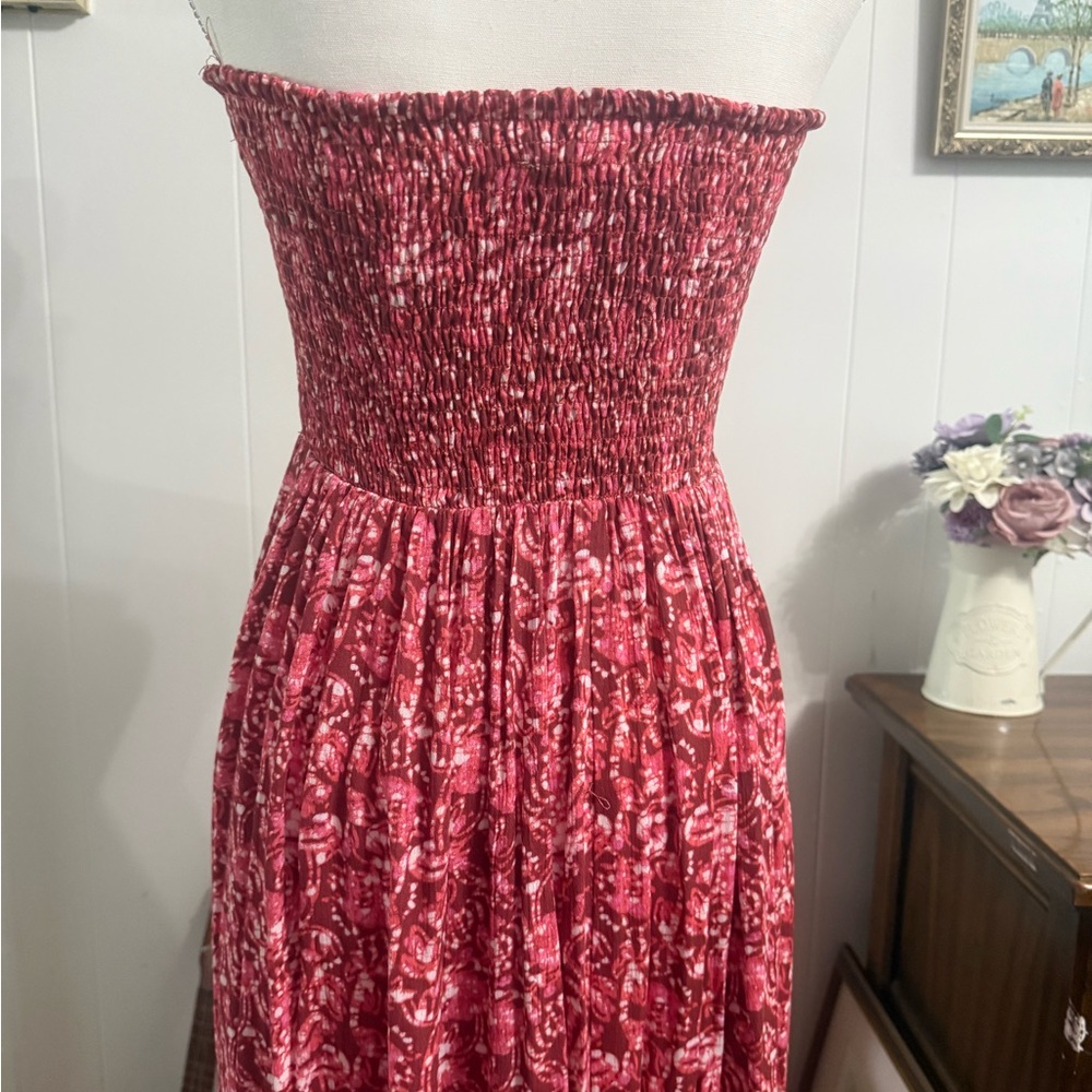 ROAN + RYAN Multicolor Smocked Maxi – Size S - Picture 4 of 4